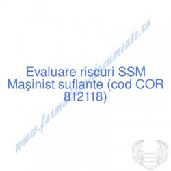 Maşinist suflante (cod COR...
