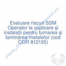 Operator la cuptoare şi...