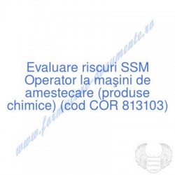 Operator la maşini de...