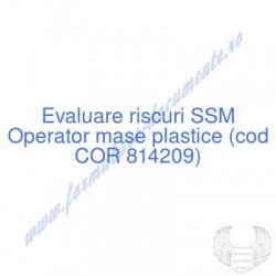 Operator mase plastice (cod...
