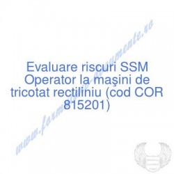 Operator la maşini de...