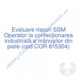 Operator la confecţionarea...