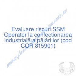 Operator la confecţionarea...