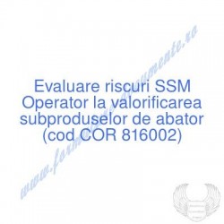 Operator la valorificarea...