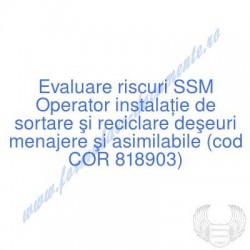 Operator instalaţie de...