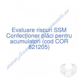 Confecţioner plăci pentru...