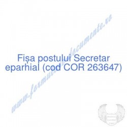 Secretar eparhial (cod COR...