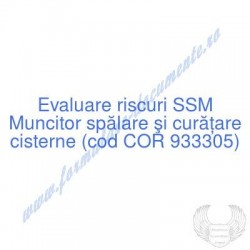 Muncitor spălare şi...