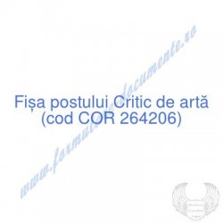 Critic de artă (cod COR...