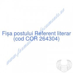 Referent literar (cod COR...