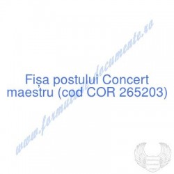 Concert maestru (cod COR...
