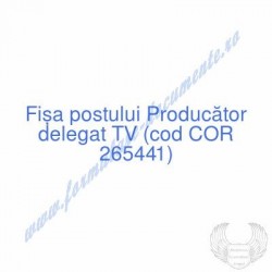 Producător delegat TV (cod...