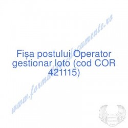 Operator gestionar loto...