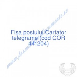 Cartator telegrame (cod COR...