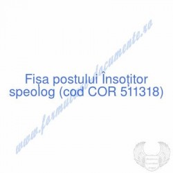 Însoțitor speolog (cod COR...