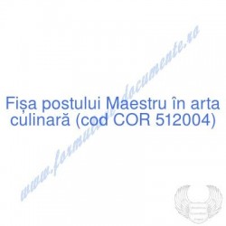 Maestru în arta culinară...