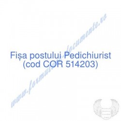 Pedichiurist (cod COR...