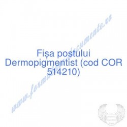 Dermopigmentist (cod COR...