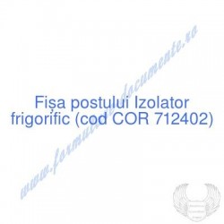Izolator frigorific (cod...