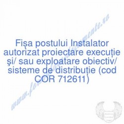Instalator autorizat...