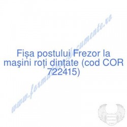 Frezor la maşini roţi...