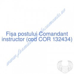 Comandant instructor (cod...