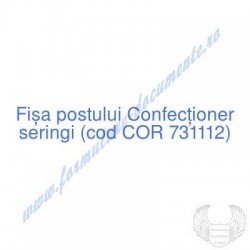 Confecţioner seringi (cod...