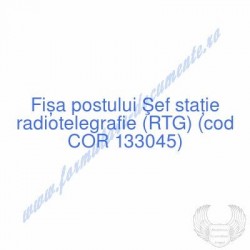 Şef staţie radiotelegrafie...