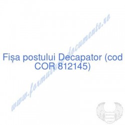 Decapator (cod COR 812145)...