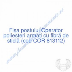Operator poliesteri armaţi...