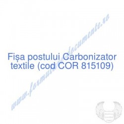 Carbonizator textile (cod...