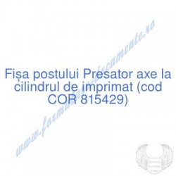 Presator axe la cilindrul...
