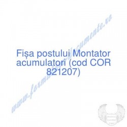 Montator acumulatori (cod...