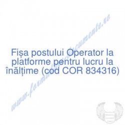 Operator la platforme...