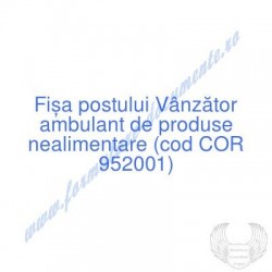 Vânzător ambulant de...
