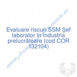 Şef laborator în industria...