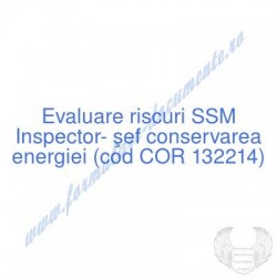 Inspector- şef conservarea...