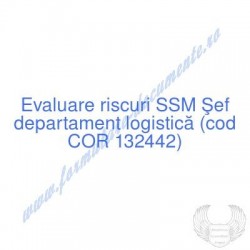 Şef departament logistică...