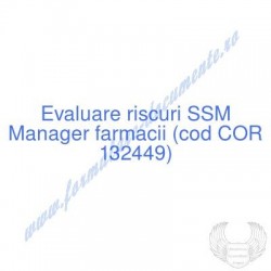 Manager farmacii (cod COR...