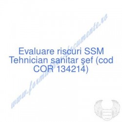 Tehnician sanitar şef (cod...