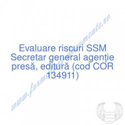 Secretar general agenţie...