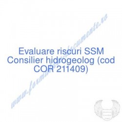 Consilier hidrogeolog (cod...