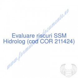 Hidrolog (cod COR 211424) -...