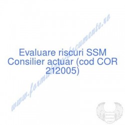 Consilier actuar (cod COR...