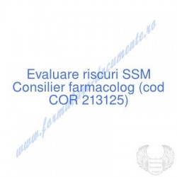 Consilier farmacolog (cod...