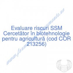 Cercetător în biotehnologie...