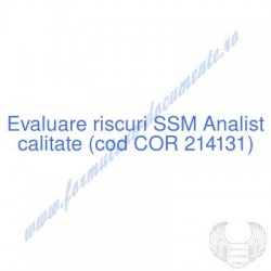 Analist calitate (cod COR...