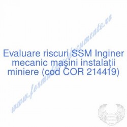Inginer mecanic maşini...