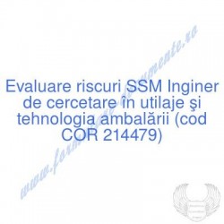 Inginer de cercetare în...