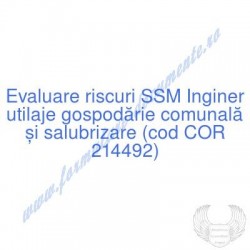 Inginer utilaje gospodărie...